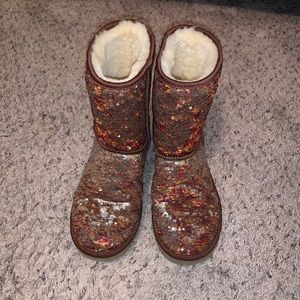 Classic Short Ugg Boots Sparkly